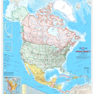 MCR0031 - National Atlas of Canada - North America Map