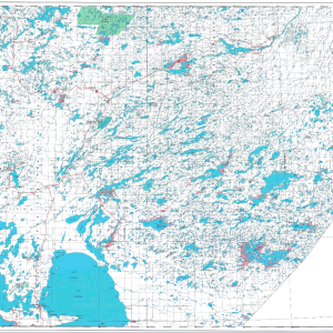 M5002 - Base Map of Central Manitoba